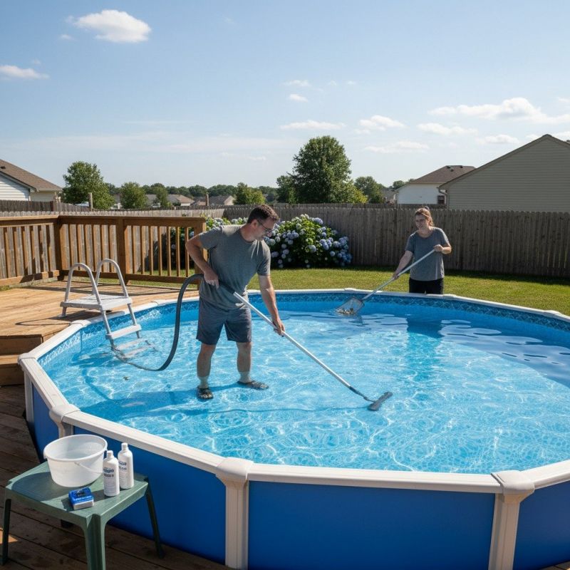 Above Ground Pool Service detail